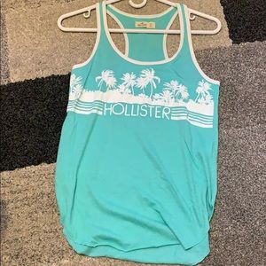 Teal tank top